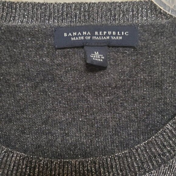 Banana Republic Dress Metallic Cashmere Wool Blend - Picture 11 of 15